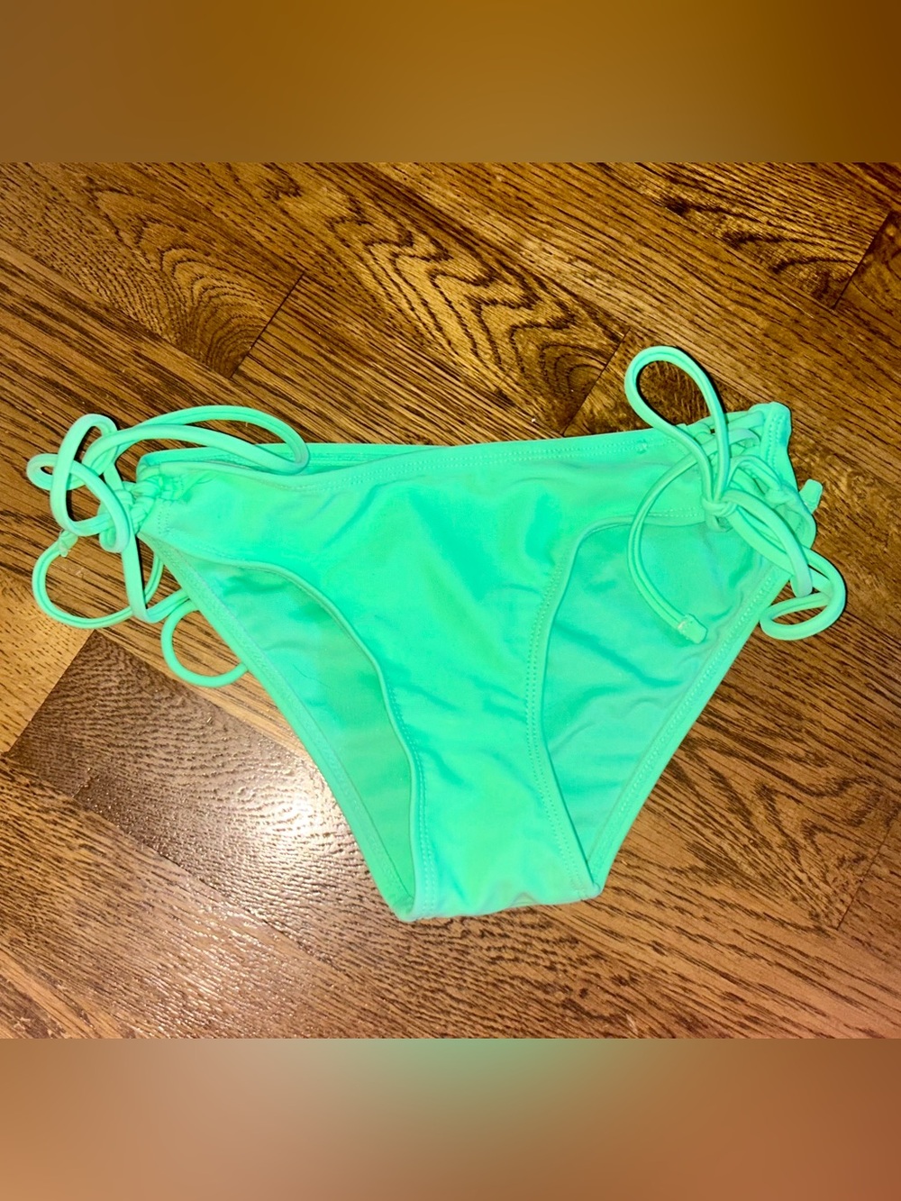 Aqua Side Tie Bikini Bottom